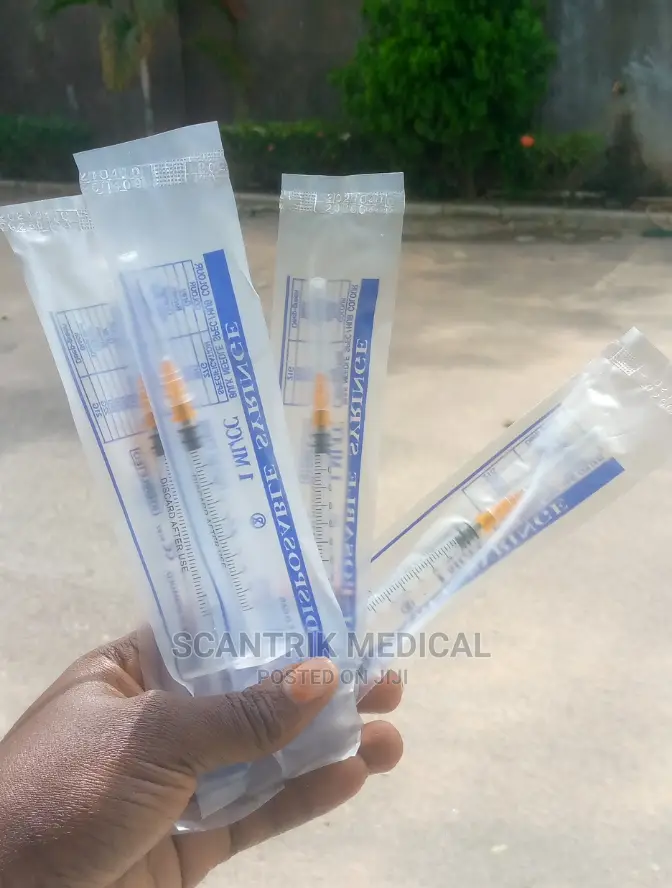 Medical Disposable Syringe With Needle 1ML