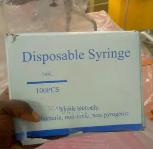 Disposable Syringe With Needle 1ML Medical Supplies Equipmen