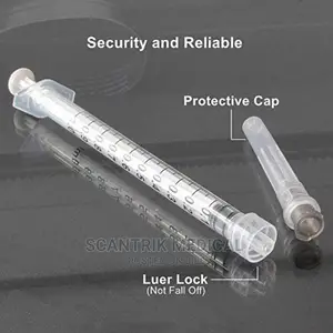 Medical Disposable 1ml Syringe With Needle
