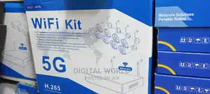 Wireless 8 Channels Kit With Audio Cameras