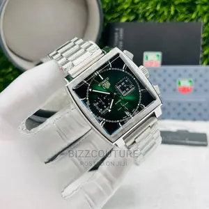High Quality TAG HEUER Silver Chain Watch Available in Store