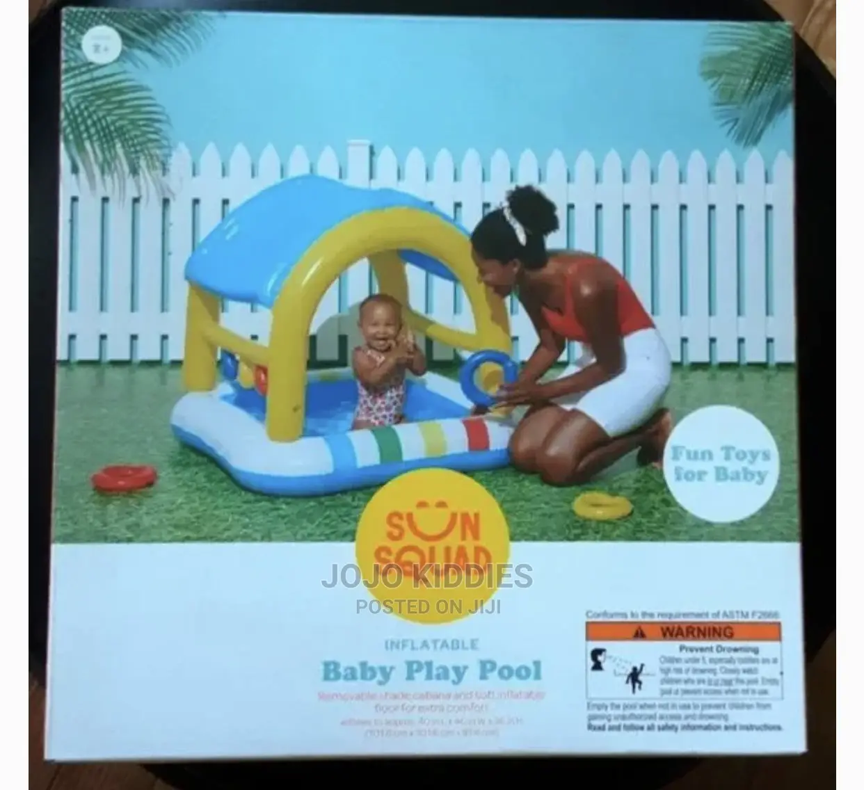 Sun Squad Inflatable Baby Pool
