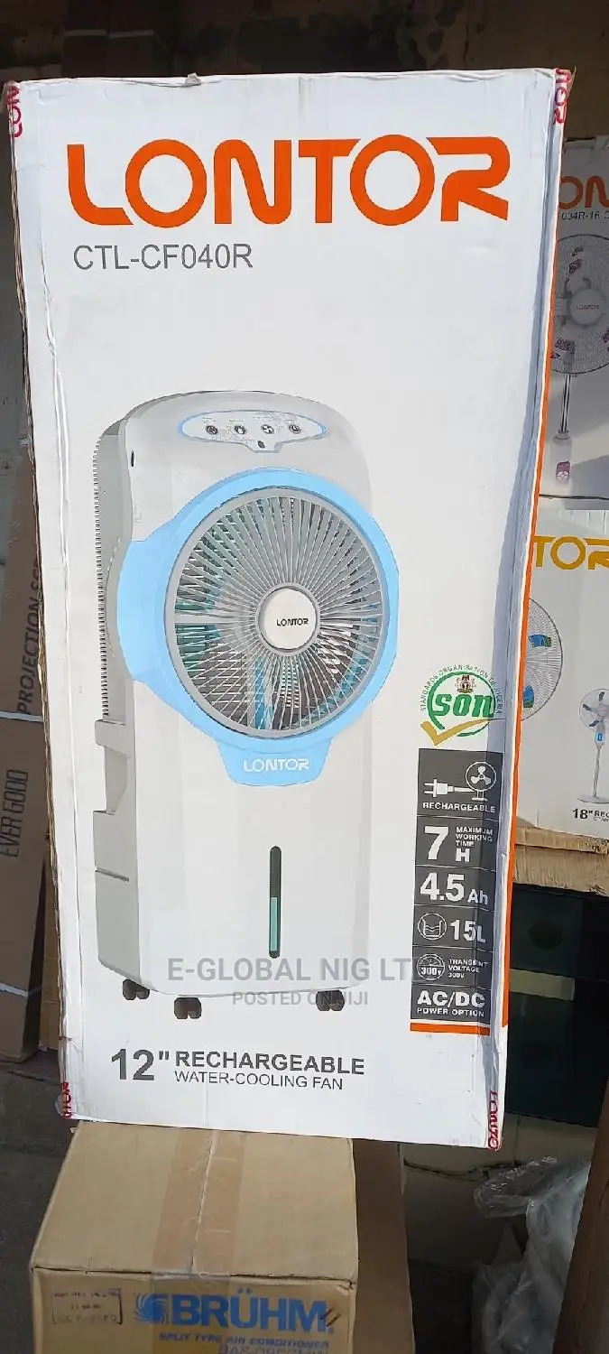 Lontor Rechargeable Mist Fan