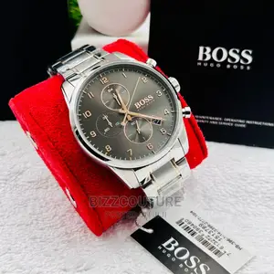 High Quality HUGO BOSS Silver Chain Available in Store