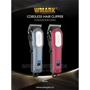 New Wmark-digital Rechargeable Cordless Hair Clipper