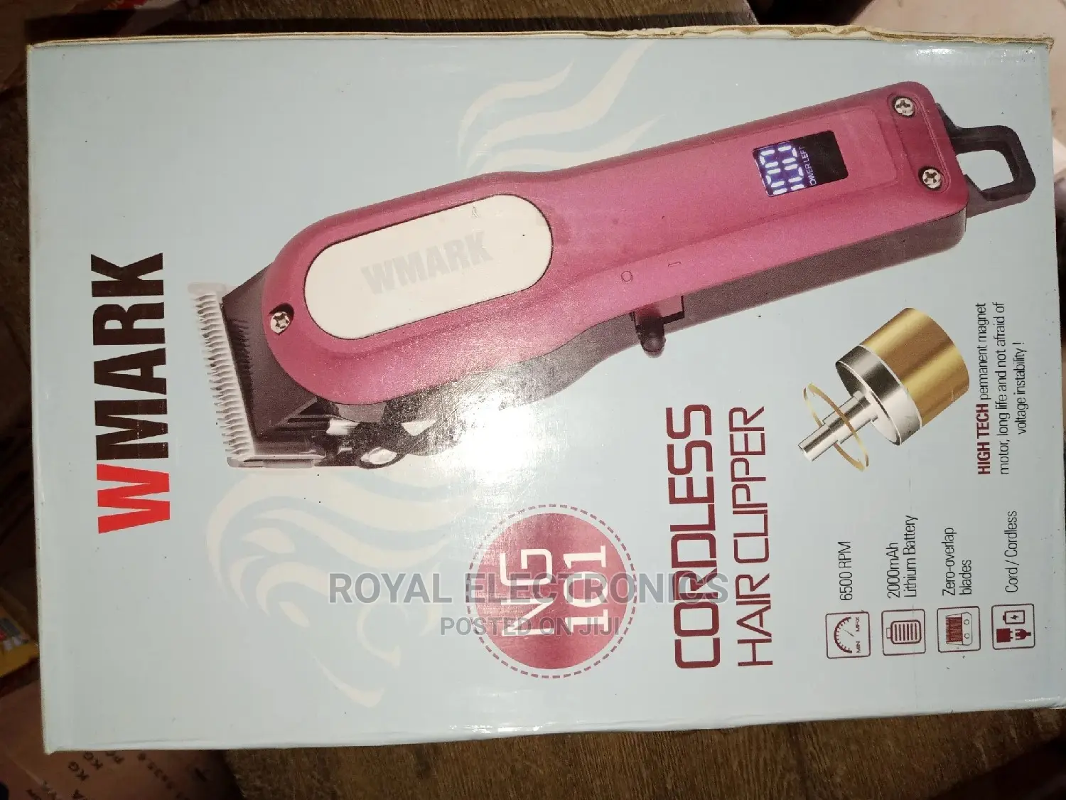 Just Released Wmark Rechargeable Cordless Hair Clipper