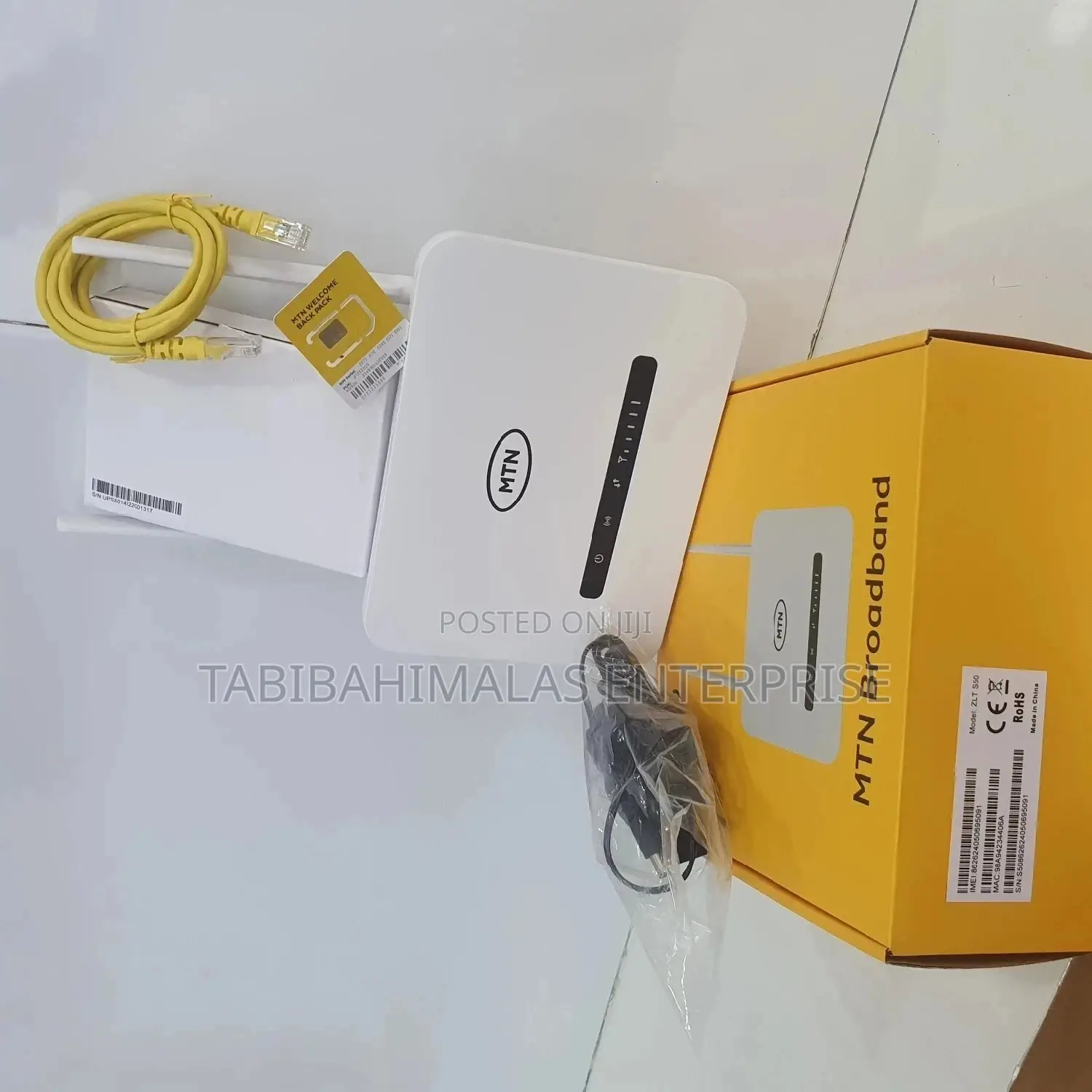 MTN CAT6 Broadband Router + FREE 120gb Data and UPS in Ikeja ...