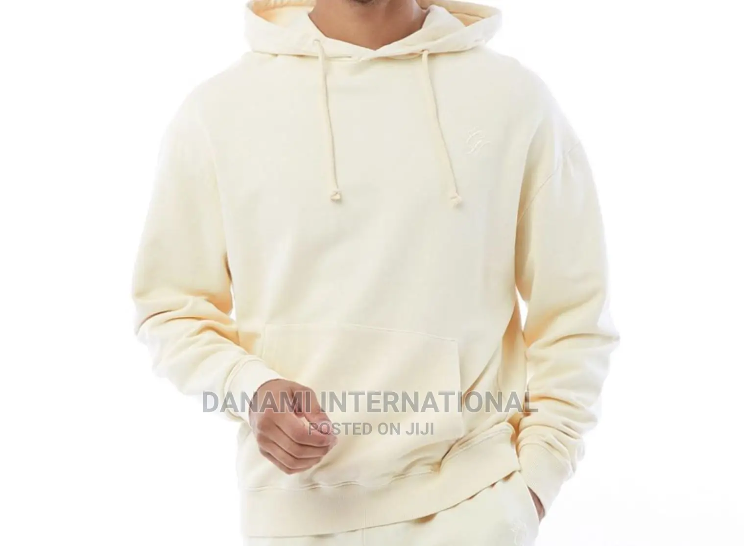 Cream Colour Hoodie