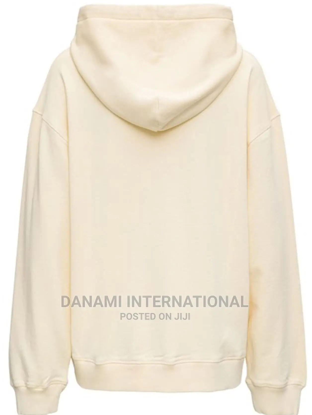 Cream Colour Hoodie