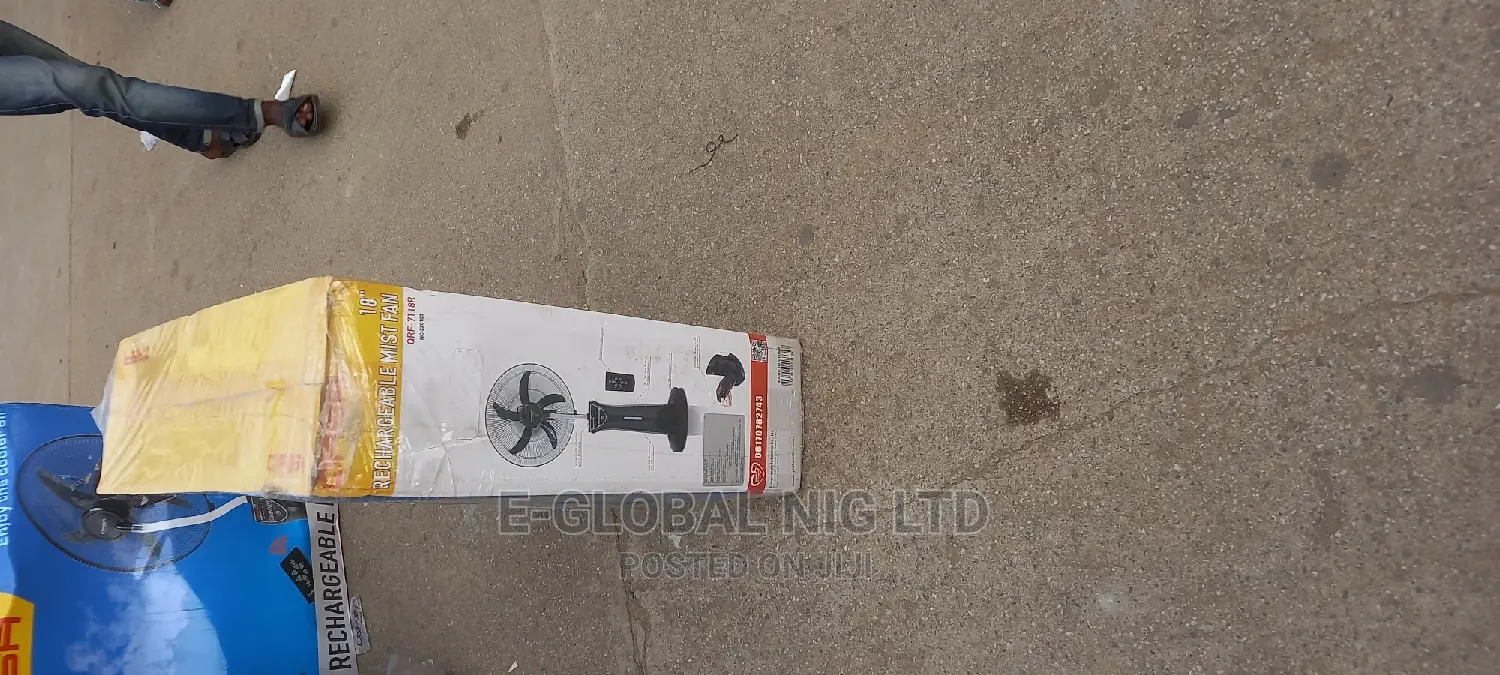 Qasa Rechargeable Mist Fan