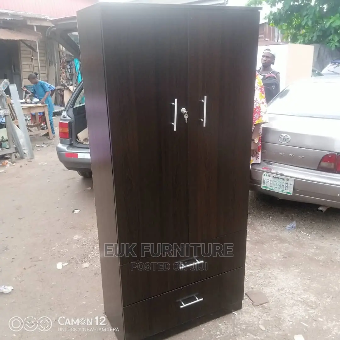 32 Inches by 6ft Wardrobe With Two Drawers