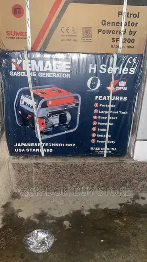 4kva Kemage Manual Semi Silent Generator, 100% Pure Copper