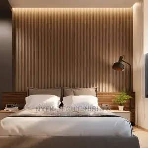 WPC Wall Fluted Panel Wood Plastic Composite Finish Fiber
