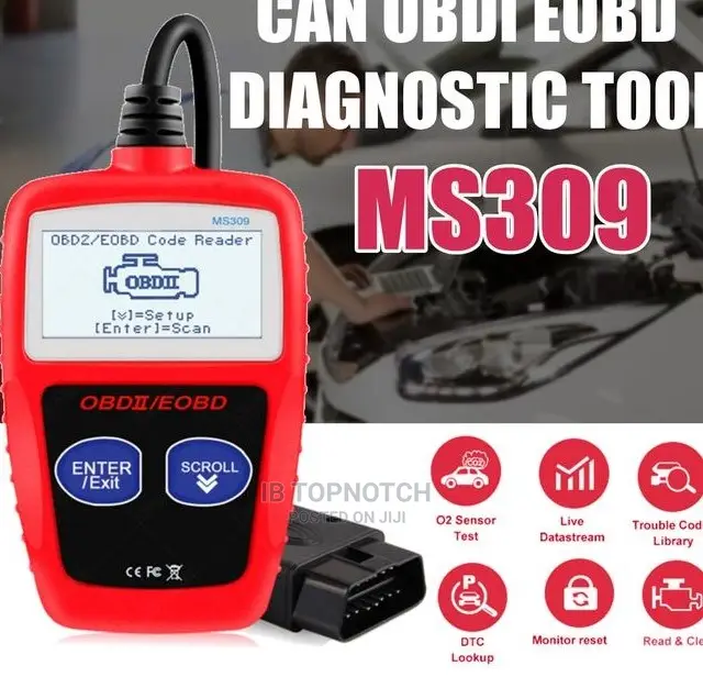MS309 Scanner Free Delivery Nationwide Car Code Reader