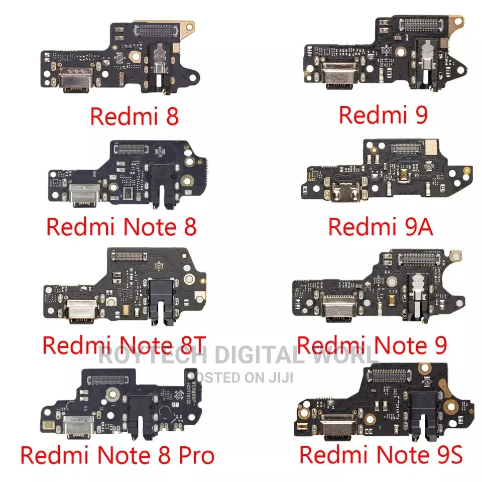 Redmi Xiaomi Note 7, Note 8, 10, 11, Charging Sub Board Port