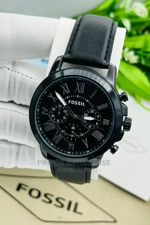 Fossil Chronograph Leather