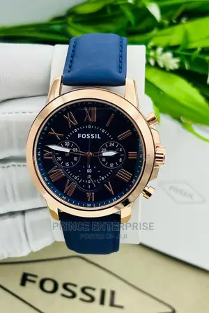 Fossil Chronograph Leather