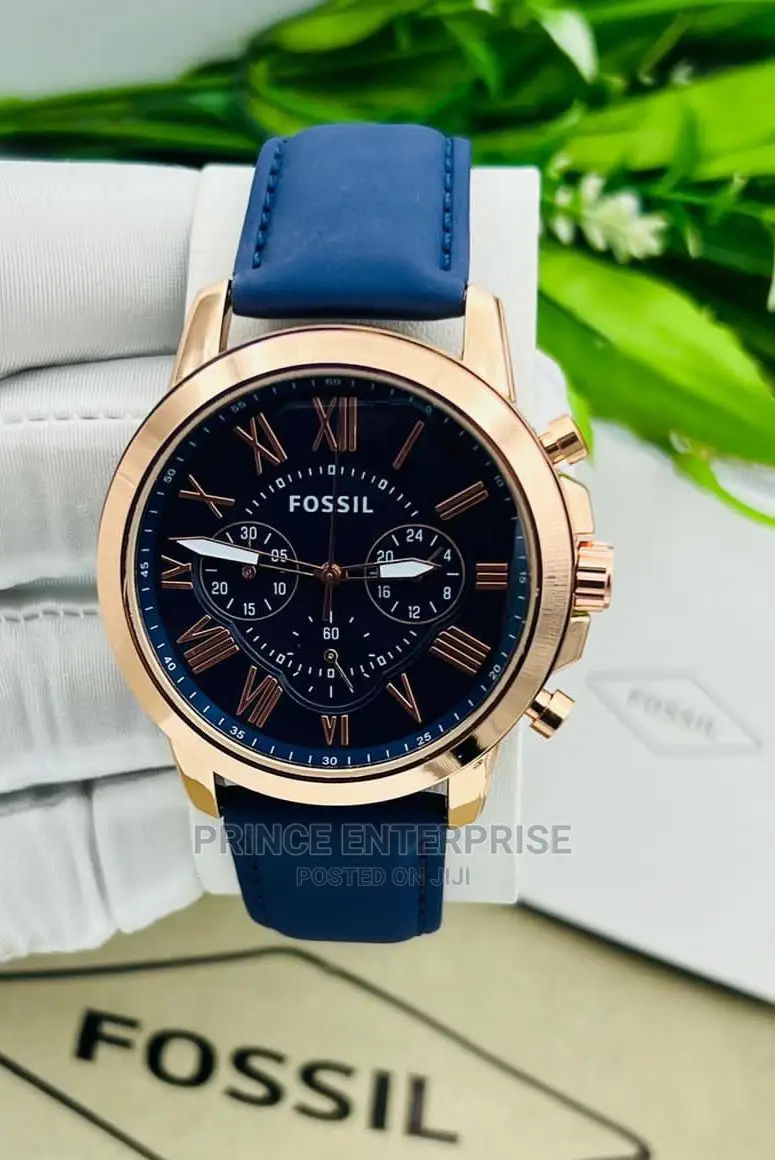 Fossil Chronograph Leather