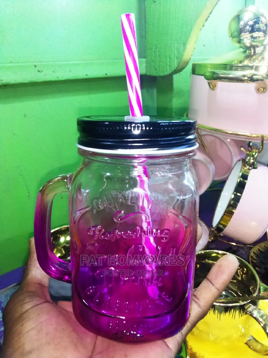 Smoothie Glass Cup
