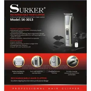 Brand New Surker(Sk-3013) Rechargeable Clipper/Trimmer