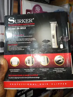 Newly Branded Surker(Sk-3013) Rechargeable Clipper
