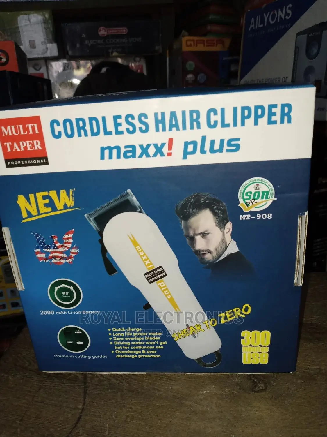 Generic Multi Taper(Mt-908f) Rechargeable Clipper