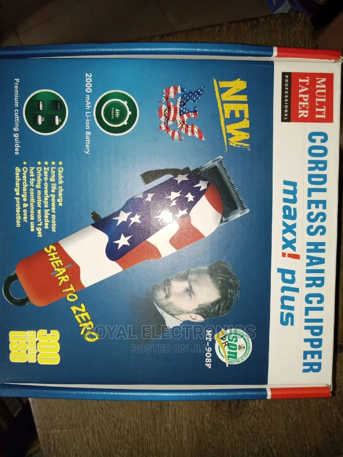 Just Released Multi Taper(Mt-908f) Rechargeable Clipper
