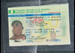 Nigeria Drivers Licence