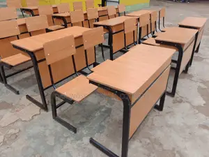 School Chair (Double Seat and Desk)
