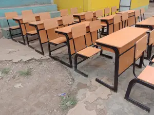 School Chair (Double Seat and Desk)