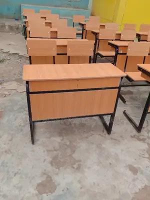 School Chair (Double Seat and Desk)