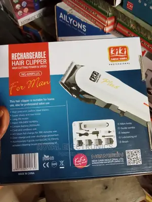 Just Released Kiki(Ng-699plus) Rechargeable Hair Clipper