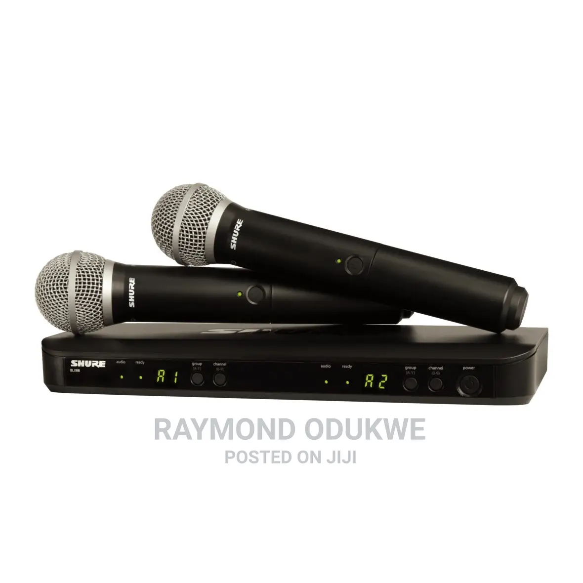Shure Dual Wireless Microphones BLX288/PG58