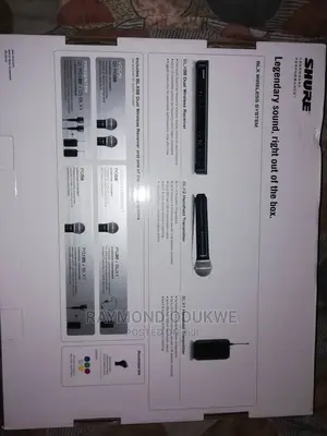 Double Handheld Shure BLX288/PG58 Wireless Microphones