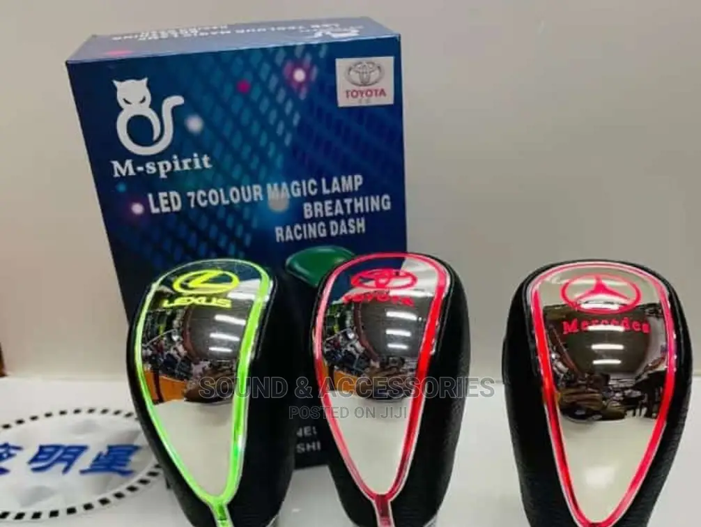 7 Colours LED Magic Sensor Car Gearknob