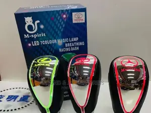 7 Colours LED Magic Sensor Car Gearknob