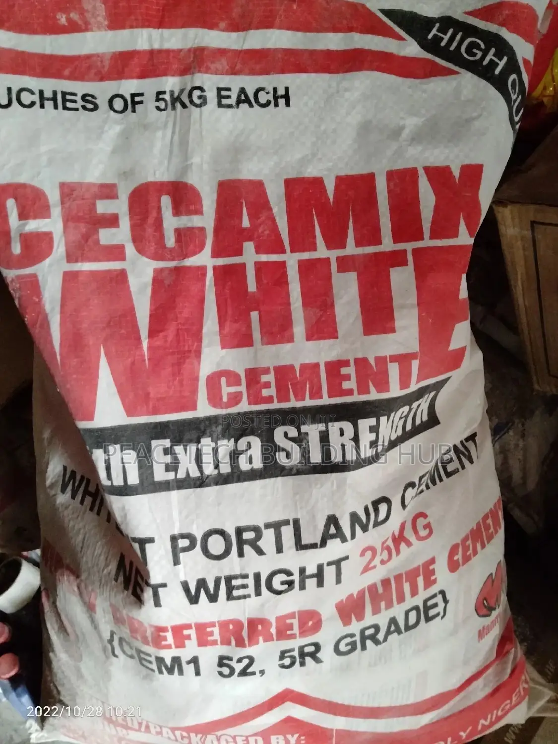 Original Cecamix White Cement