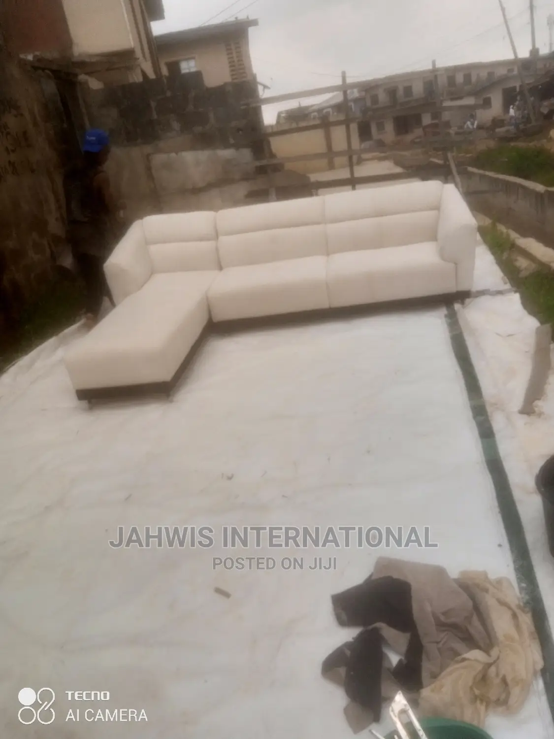 Beautiful Cream Color Sofa