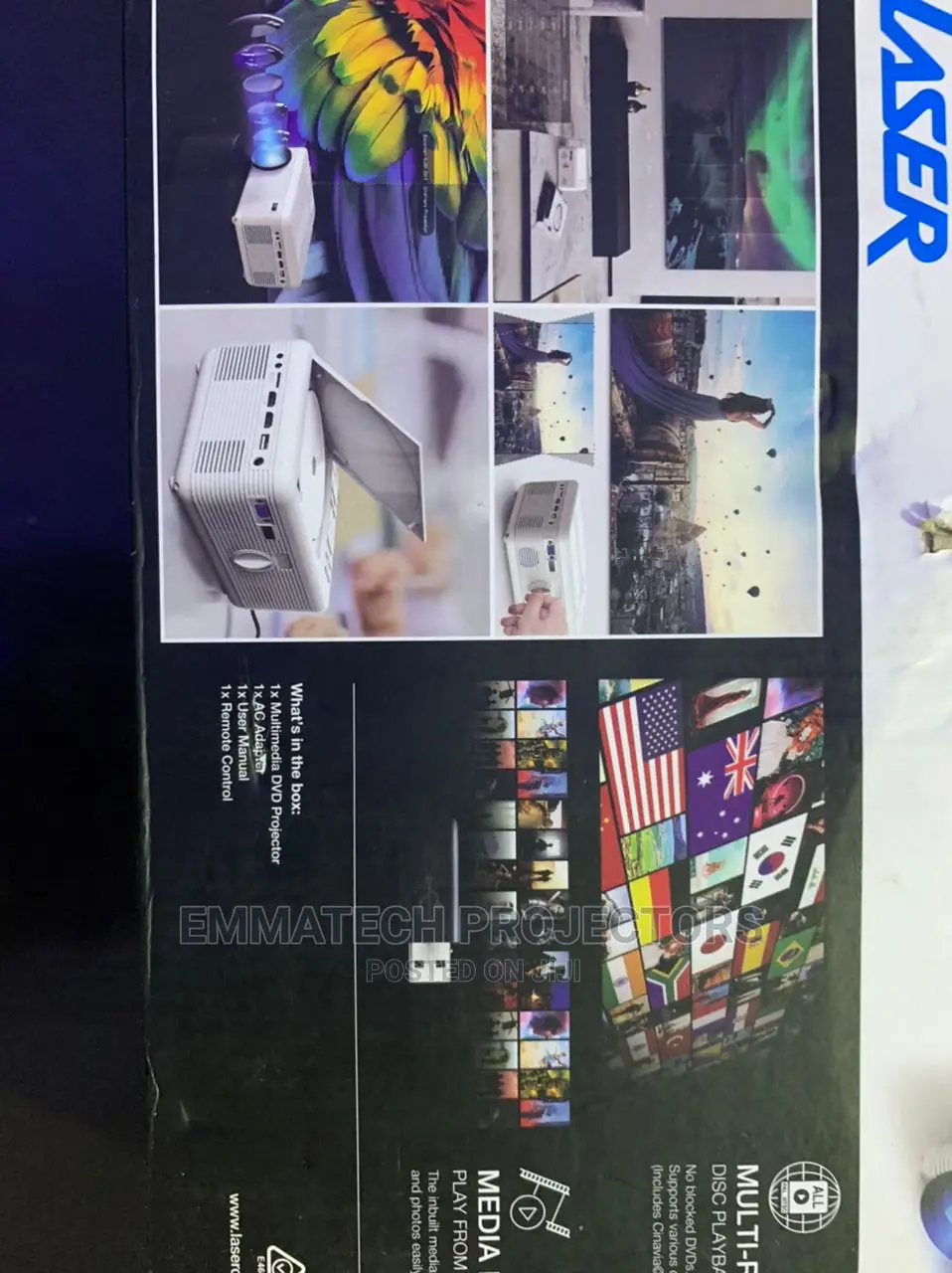 Laser  Mini Wireless Projector Ikeja,Lekki, Ibadan ,Ajah
