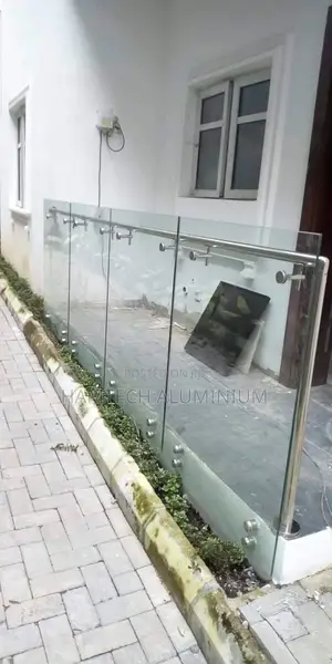 New Installation Of Handrail And Door