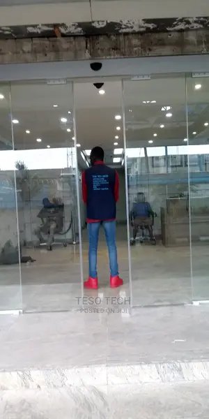 Automatic Sliding Door Installation By Teso Tech