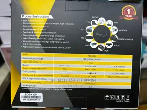 Poe-43op Mini DC UPS 8800mah