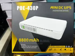 Poe-43op Mini DC UPS 8800mah
