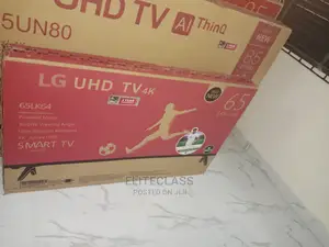 Brand New LG 65" Inches Smart TV With Free Wall Hanger