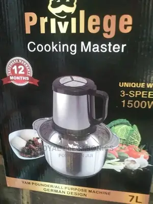Privilege Yam Pounder and Food Machine 7L Bowl
