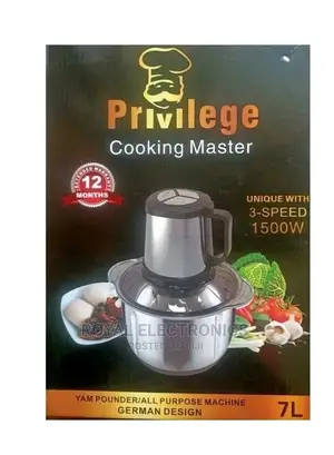 Classic New Privilege Yam Pounder and Food Machine 7L