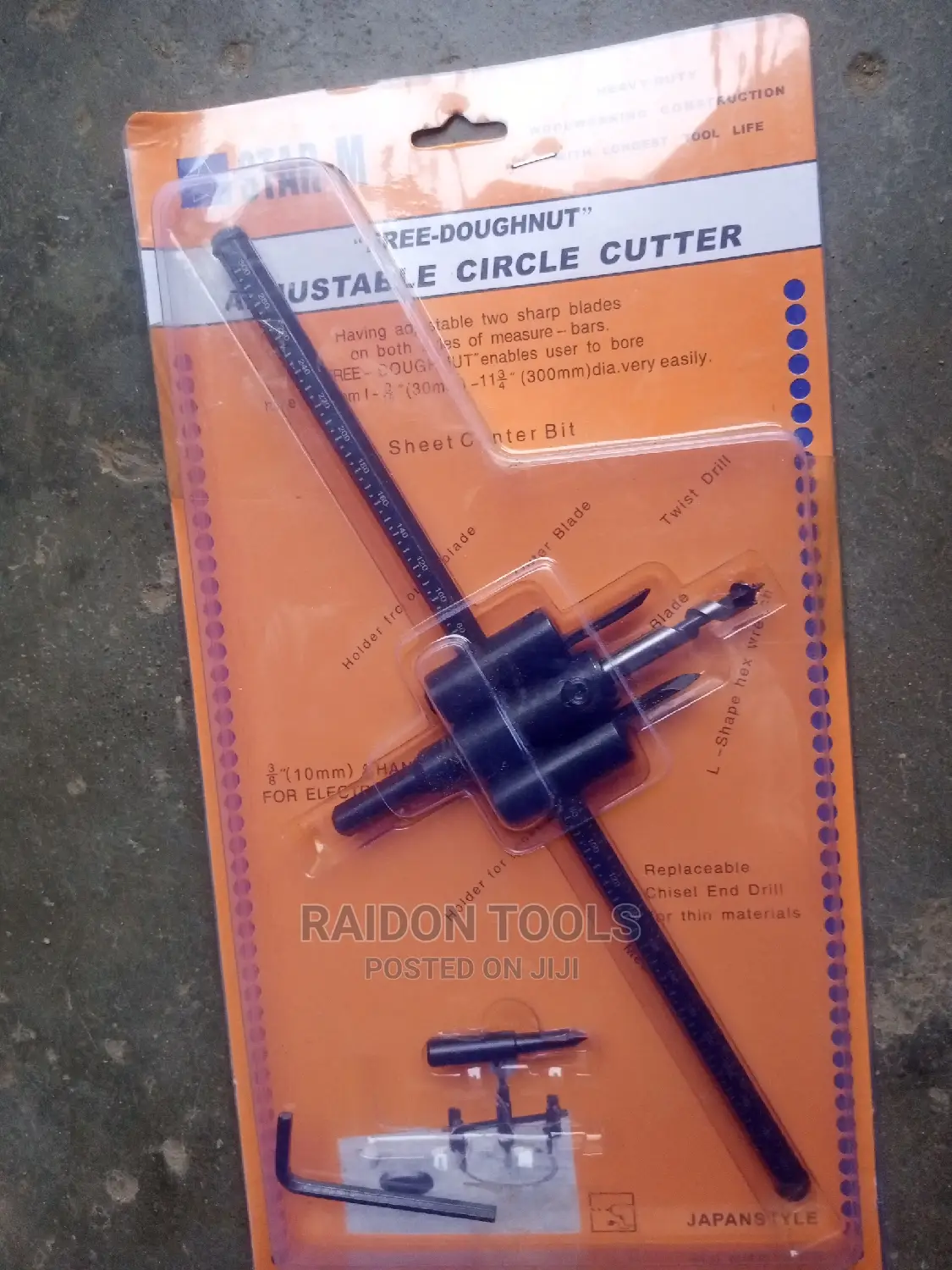 Adjustable Circle Cutter 300mm