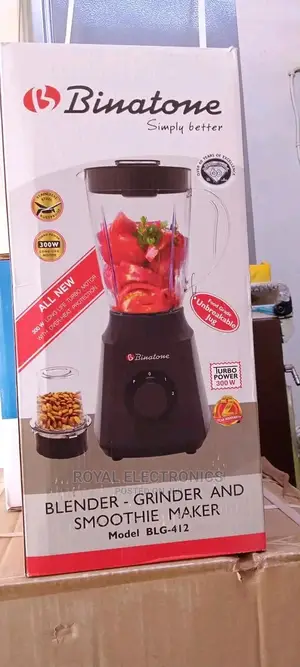 Latest Binatone Blender With Grinder 300w-Blg-412