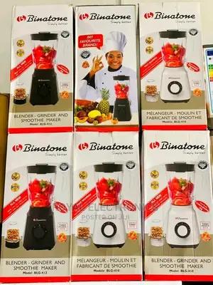 New Latest Binatone Blender With Grinder 300w-Blg-412