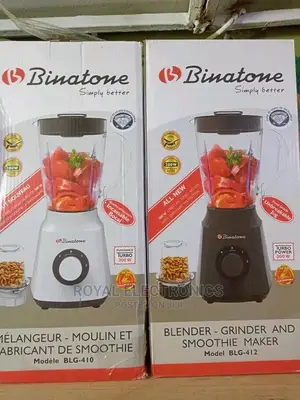 Heavy Duty Binatone(Blg-412)Blender With Grinder 300w